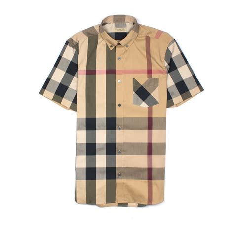 burberry short sleeve shirt sale